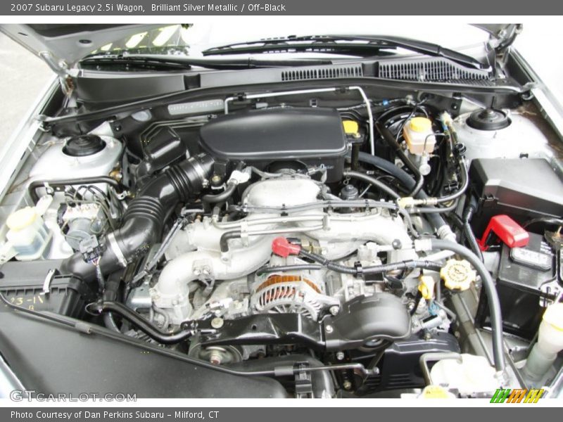  2007 Legacy 2.5i Wagon Engine - 2.5 Liter SOHC 16-Valve VVT Flat 4 Cylinder