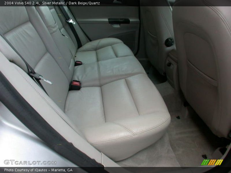 Silver Metallic / Dark Beige/Quartz 2004 Volvo S40 2.4i