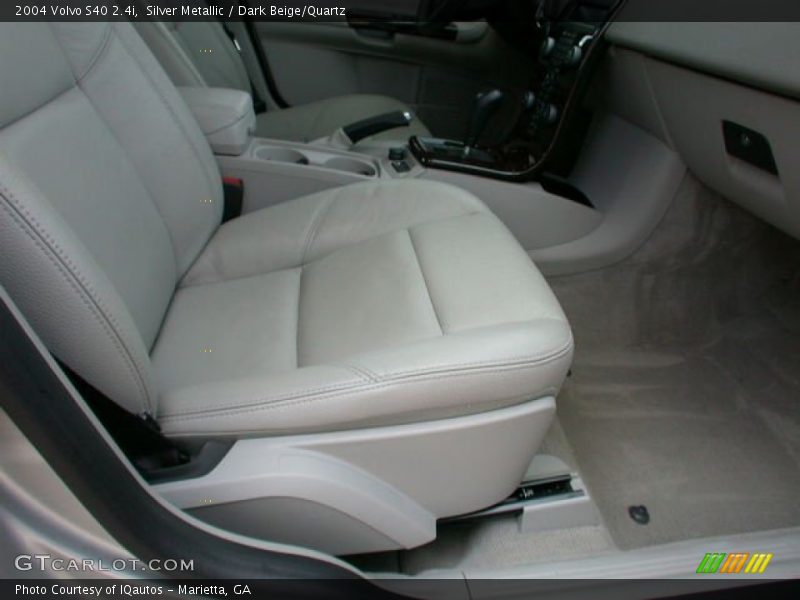 Silver Metallic / Dark Beige/Quartz 2004 Volvo S40 2.4i