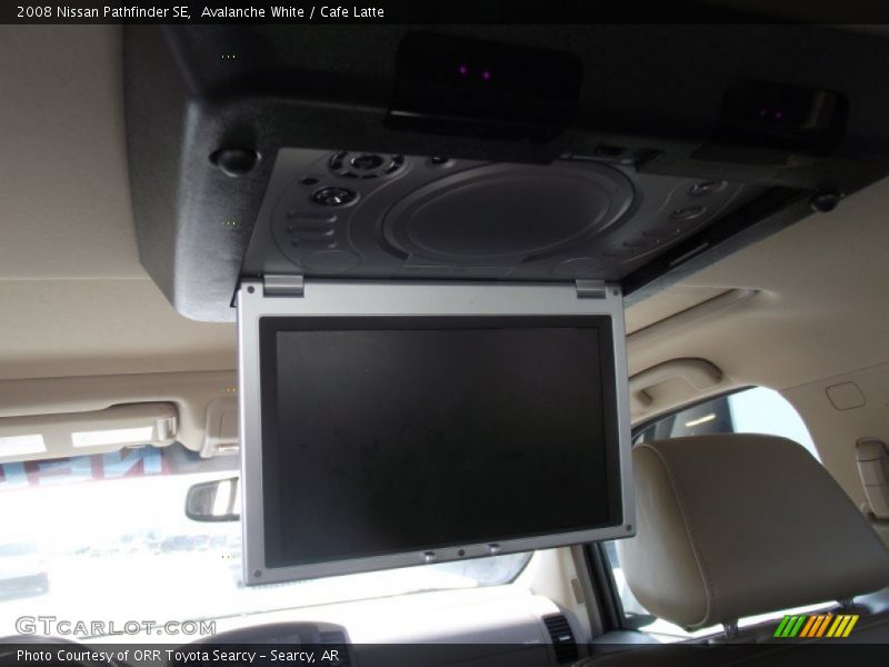 Avalanche White / Cafe Latte 2008 Nissan Pathfinder SE