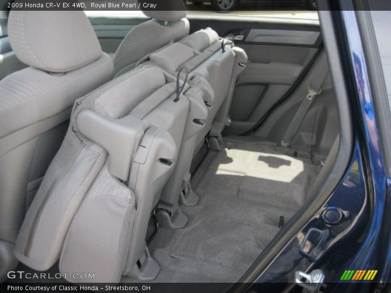 Royal Blue Pearl / Gray 2009 Honda CR-V EX 4WD