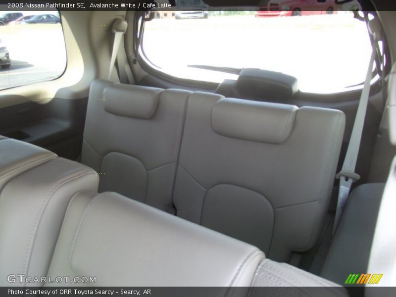 Avalanche White / Cafe Latte 2008 Nissan Pathfinder SE