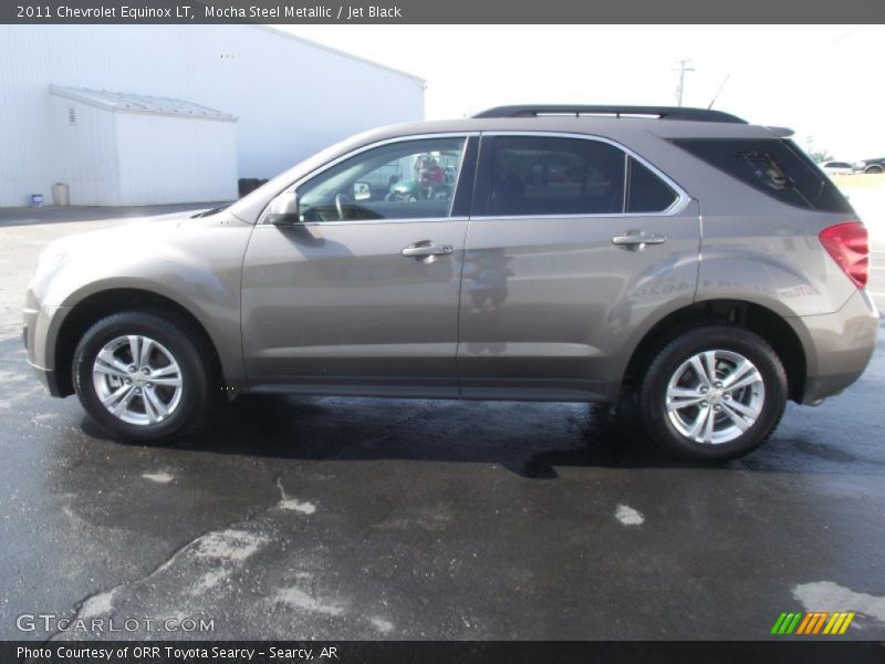 Mocha Steel Metallic / Jet Black 2011 Chevrolet Equinox LT