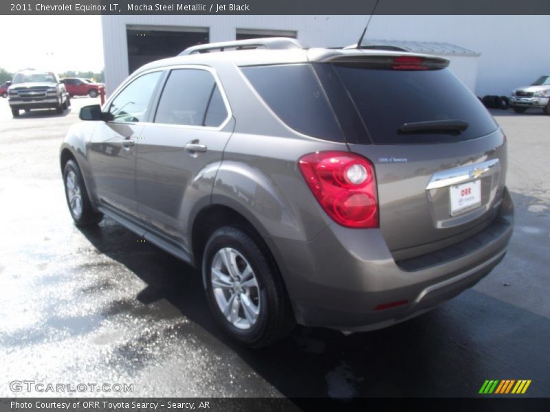 Mocha Steel Metallic / Jet Black 2011 Chevrolet Equinox LT