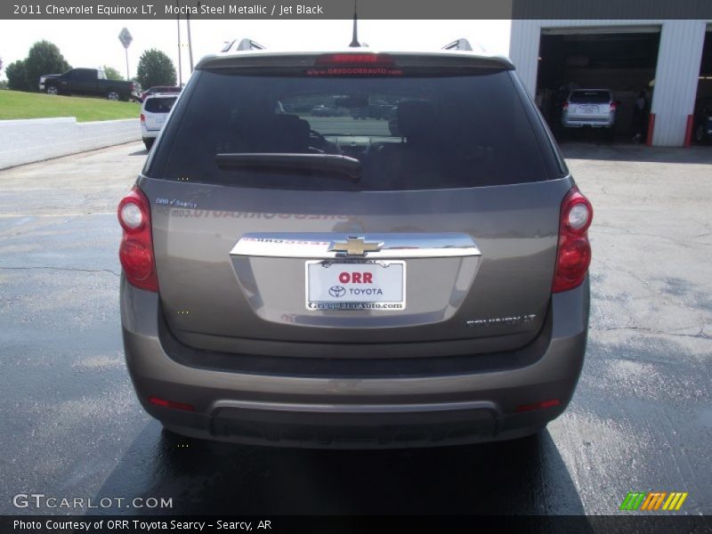 Mocha Steel Metallic / Jet Black 2011 Chevrolet Equinox LT