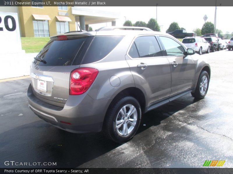 Mocha Steel Metallic / Jet Black 2011 Chevrolet Equinox LT