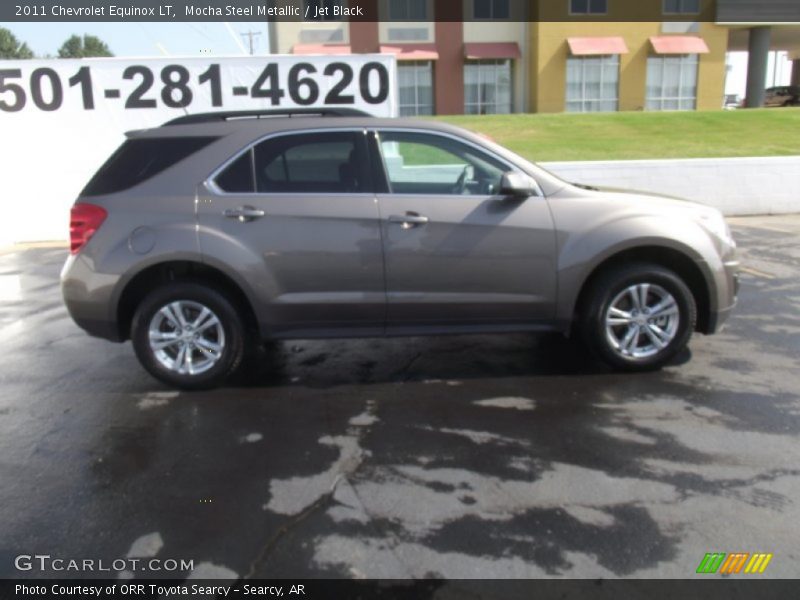 Mocha Steel Metallic / Jet Black 2011 Chevrolet Equinox LT