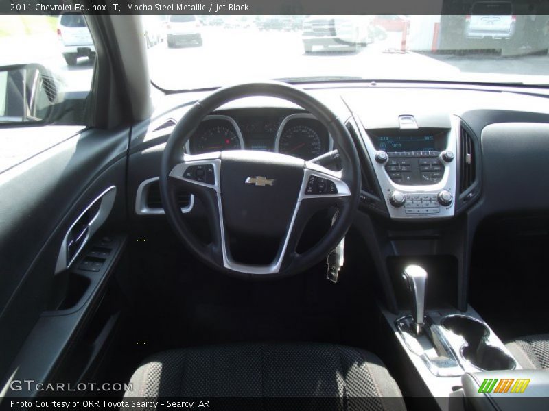 Mocha Steel Metallic / Jet Black 2011 Chevrolet Equinox LT