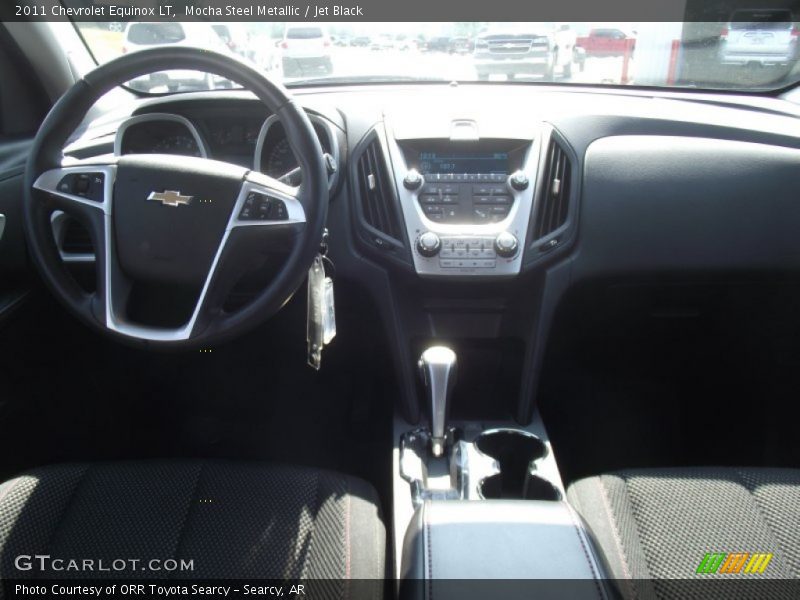 Mocha Steel Metallic / Jet Black 2011 Chevrolet Equinox LT