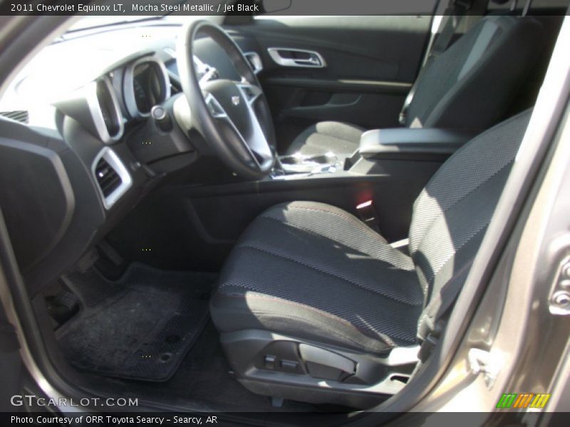 Mocha Steel Metallic / Jet Black 2011 Chevrolet Equinox LT