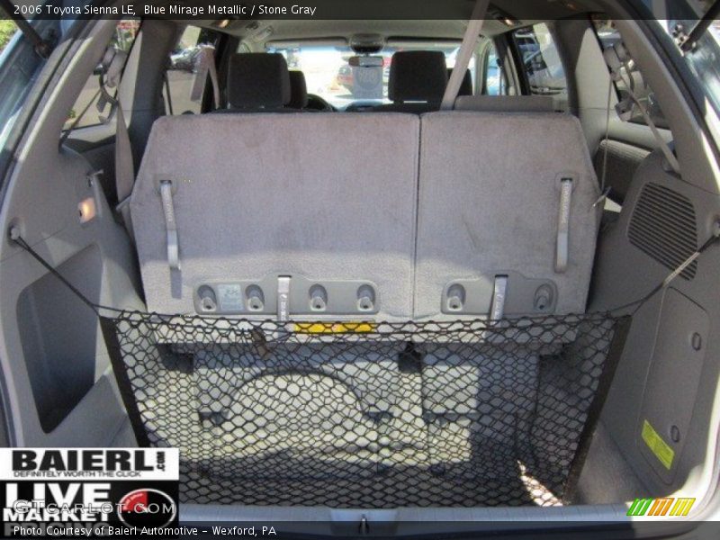 Blue Mirage Metallic / Stone Gray 2006 Toyota Sienna LE