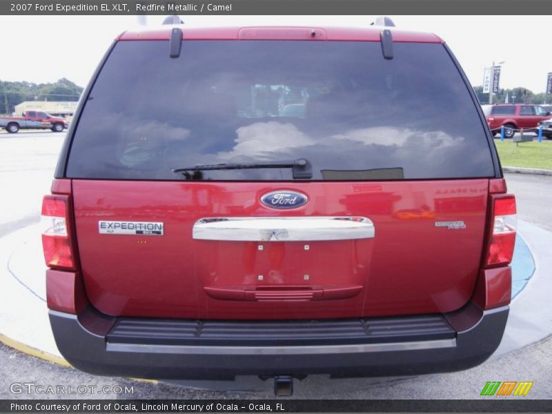 Redfire Metallic / Camel 2007 Ford Expedition EL XLT