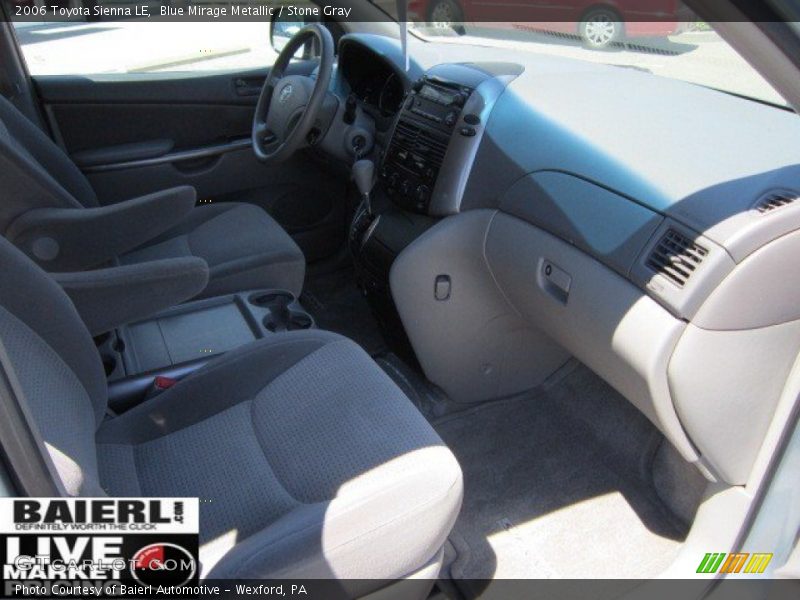 Blue Mirage Metallic / Stone Gray 2006 Toyota Sienna LE
