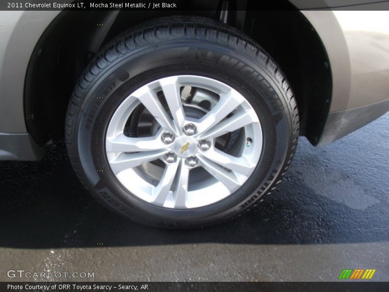 Mocha Steel Metallic / Jet Black 2011 Chevrolet Equinox LT