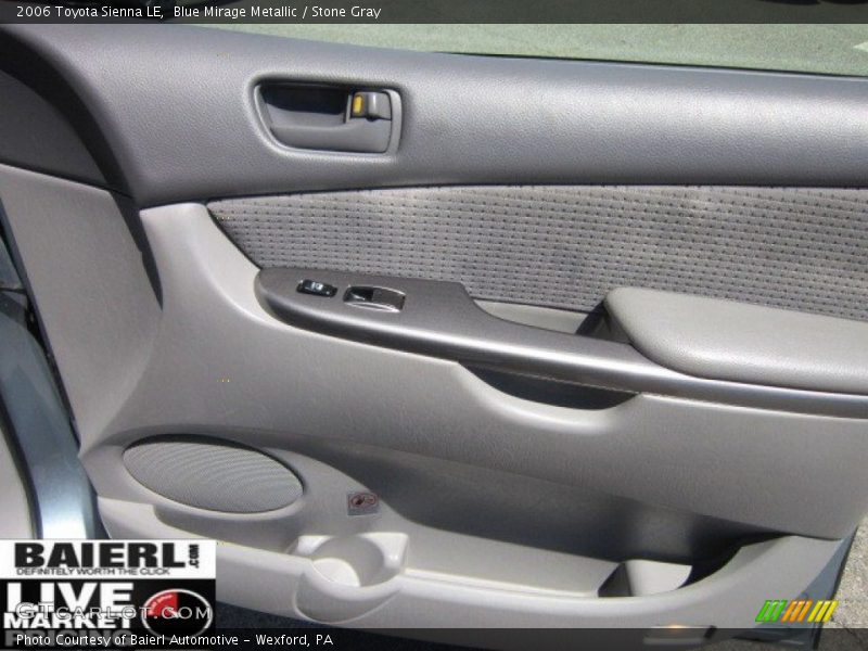 Blue Mirage Metallic / Stone Gray 2006 Toyota Sienna LE
