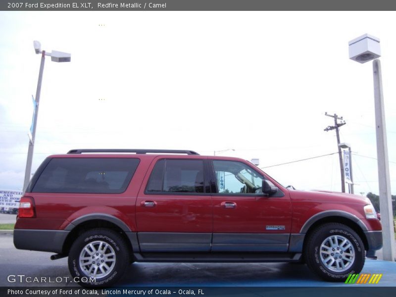 Redfire Metallic / Camel 2007 Ford Expedition EL XLT
