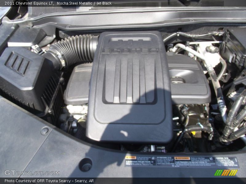 Mocha Steel Metallic / Jet Black 2011 Chevrolet Equinox LT