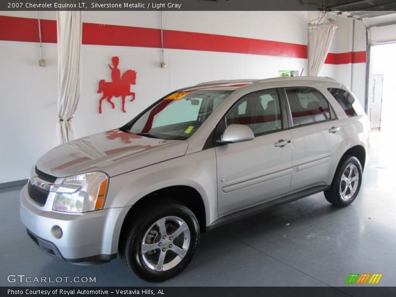 Silverstone Metallic / Light Gray 2007 Chevrolet Equinox LT