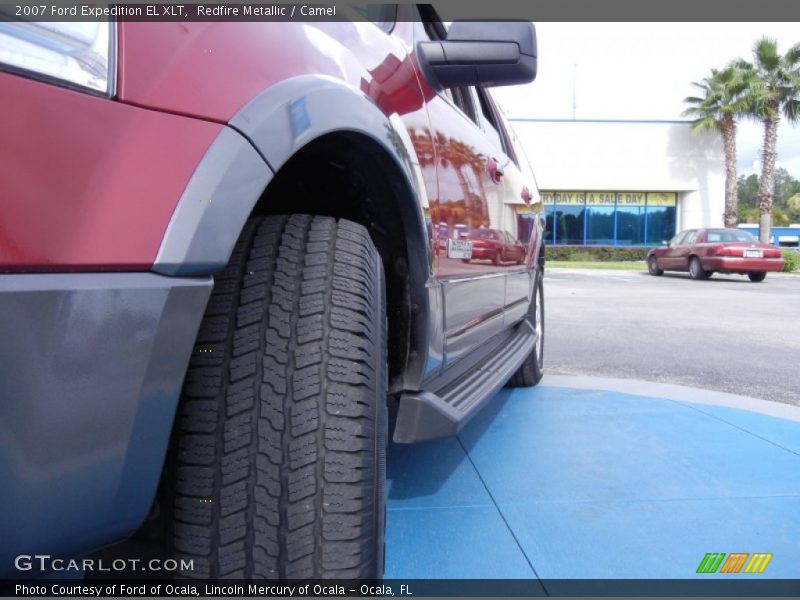 Redfire Metallic / Camel 2007 Ford Expedition EL XLT