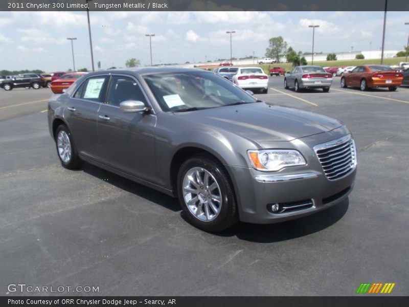 Tungsten Metallic / Black 2011 Chrysler 300 Limited