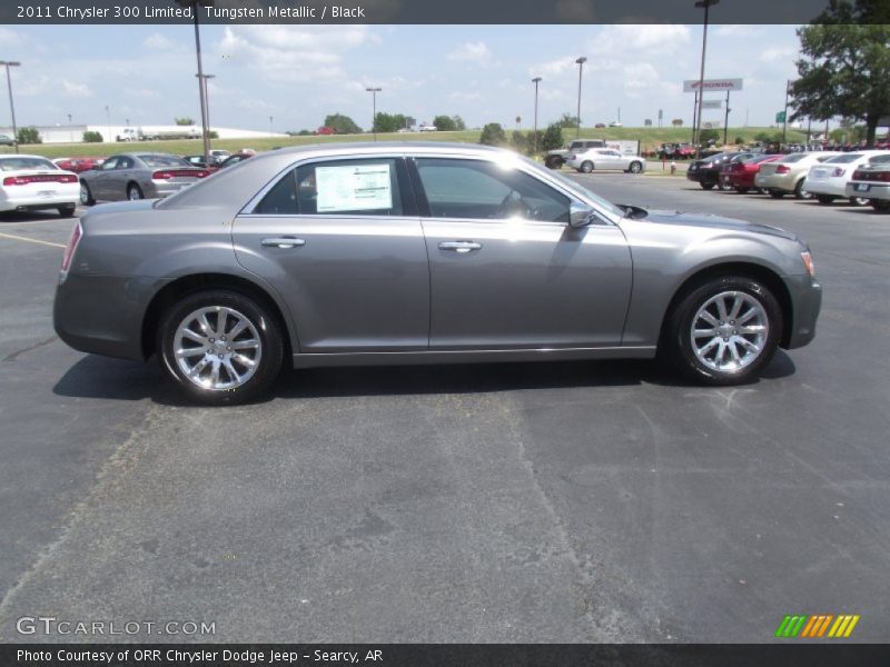 Tungsten Metallic / Black 2011 Chrysler 300 Limited