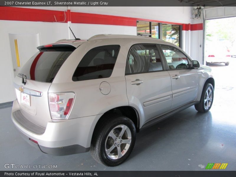 Silverstone Metallic / Light Gray 2007 Chevrolet Equinox LT