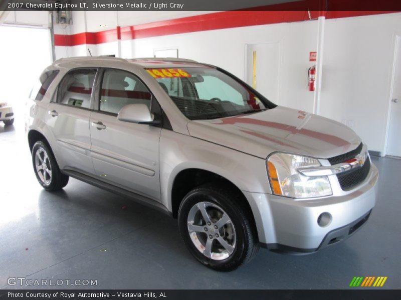 Silverstone Metallic / Light Gray 2007 Chevrolet Equinox LT