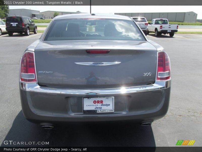 Tungsten Metallic / Black 2011 Chrysler 300 Limited