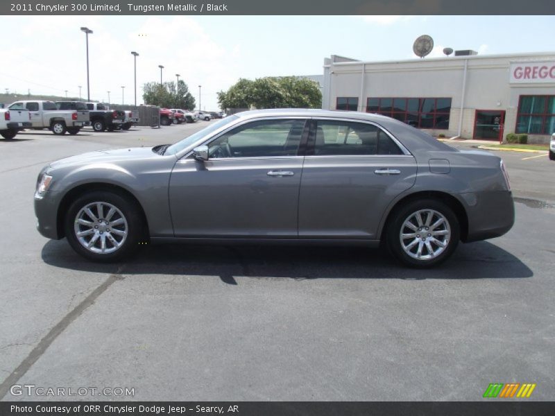 Tungsten Metallic / Black 2011 Chrysler 300 Limited
