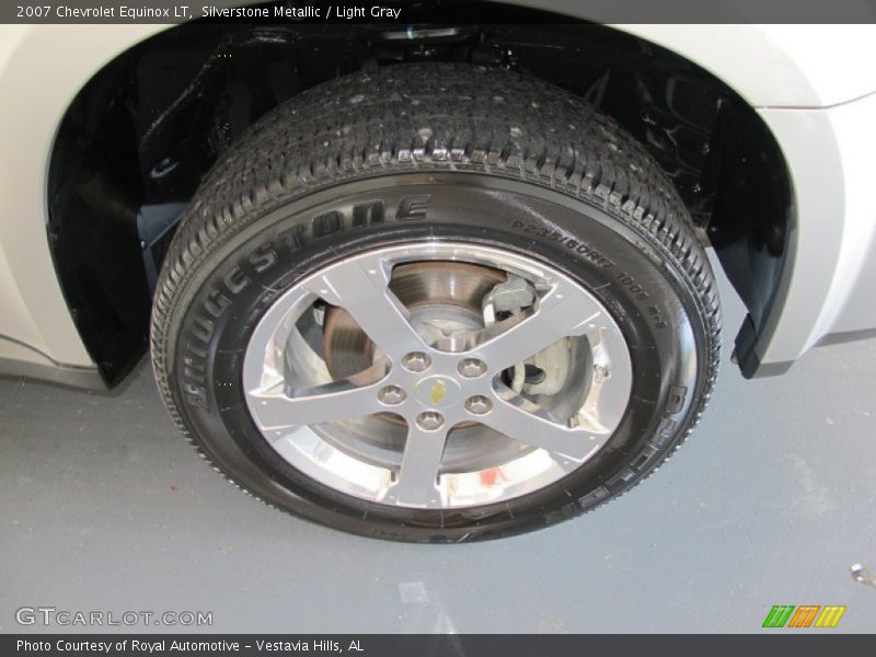 Silverstone Metallic / Light Gray 2007 Chevrolet Equinox LT