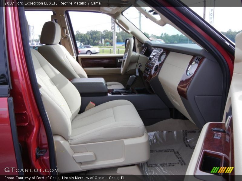 Redfire Metallic / Camel 2007 Ford Expedition EL XLT