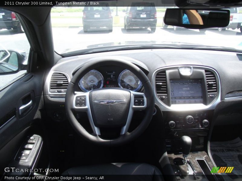 Tungsten Metallic / Black 2011 Chrysler 300 Limited