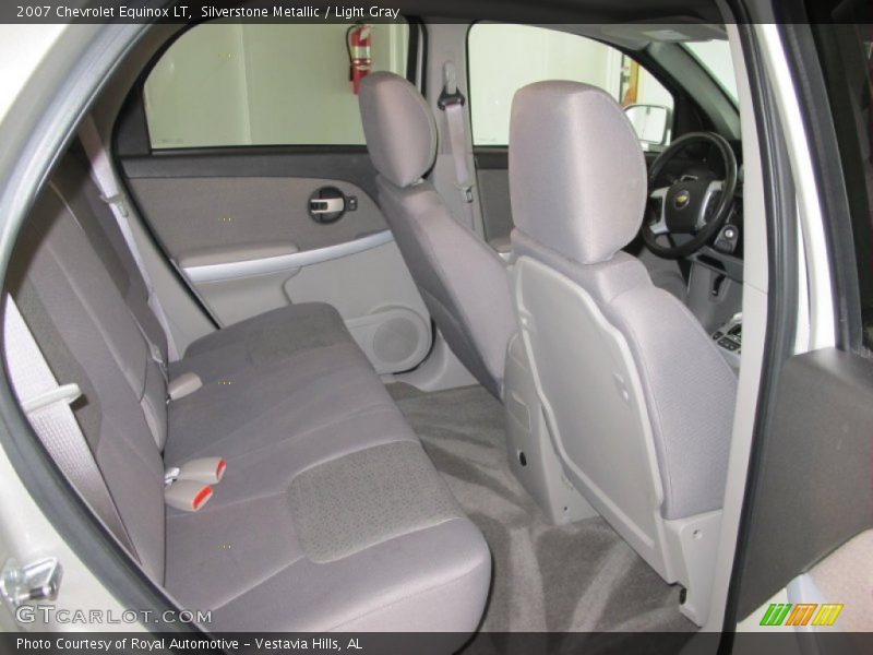 Silverstone Metallic / Light Gray 2007 Chevrolet Equinox LT