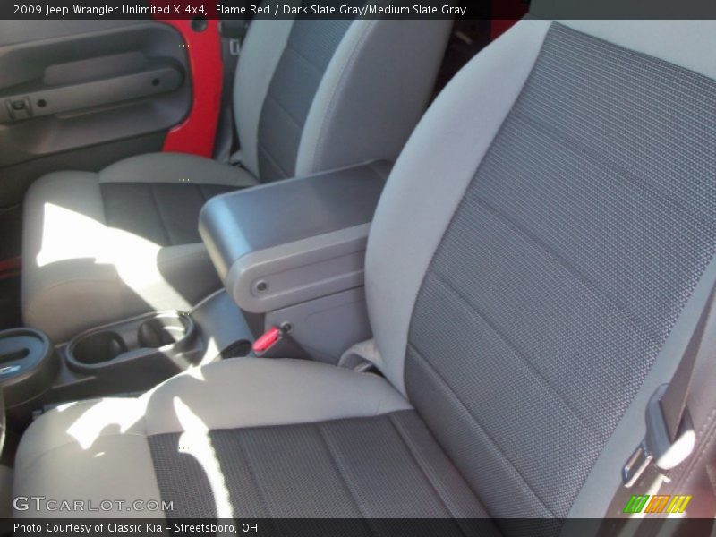 Flame Red / Dark Slate Gray/Medium Slate Gray 2009 Jeep Wrangler Unlimited X 4x4