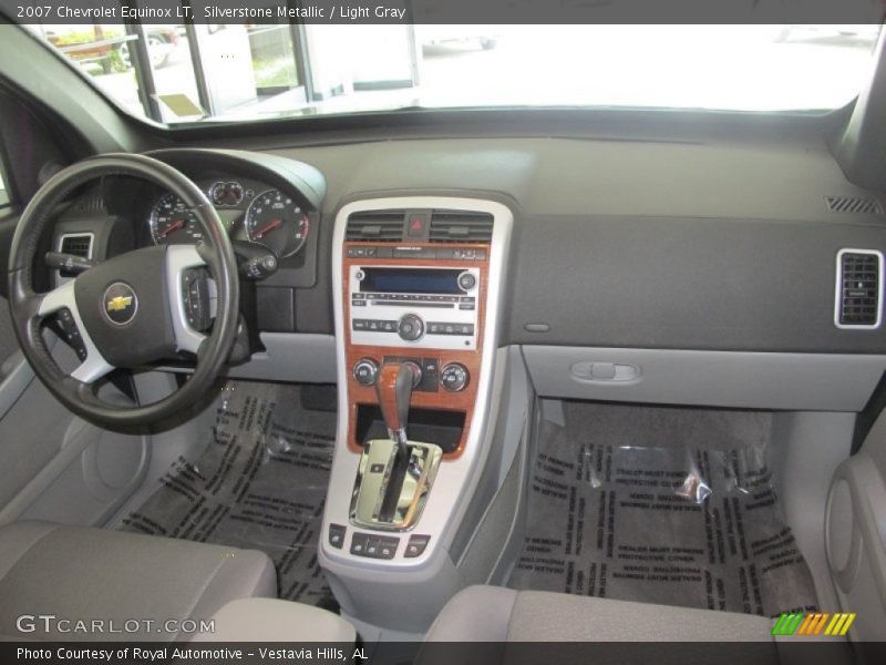 Silverstone Metallic / Light Gray 2007 Chevrolet Equinox LT