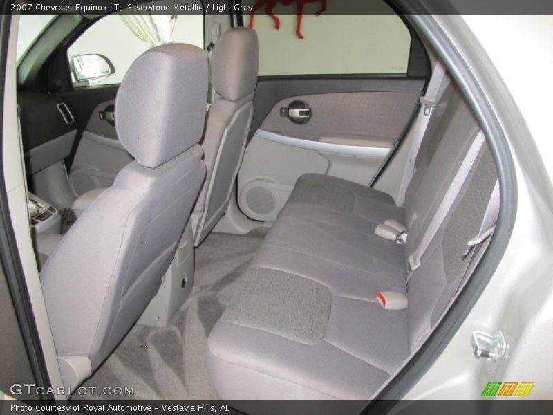 Silverstone Metallic / Light Gray 2007 Chevrolet Equinox LT