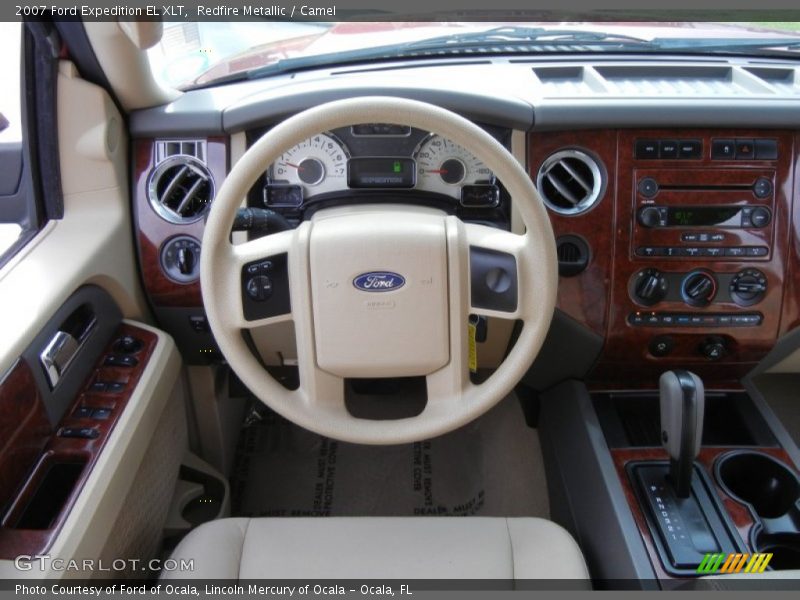 Redfire Metallic / Camel 2007 Ford Expedition EL XLT