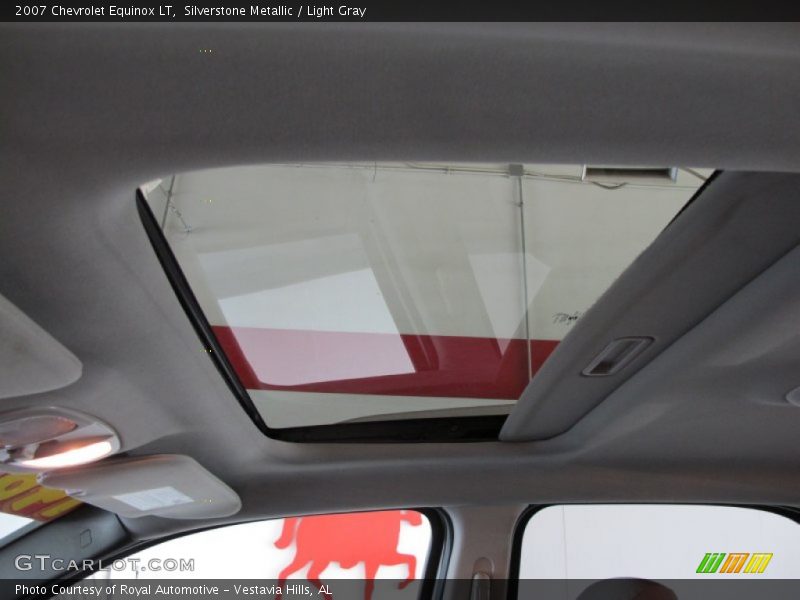 Silverstone Metallic / Light Gray 2007 Chevrolet Equinox LT