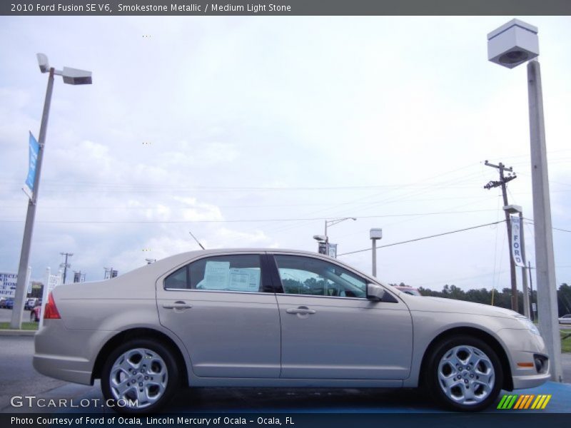 Smokestone Metallic / Medium Light Stone 2010 Ford Fusion SE V6