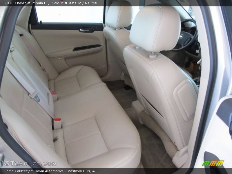 Gold Mist Metallic / Neutral 2010 Chevrolet Impala LT