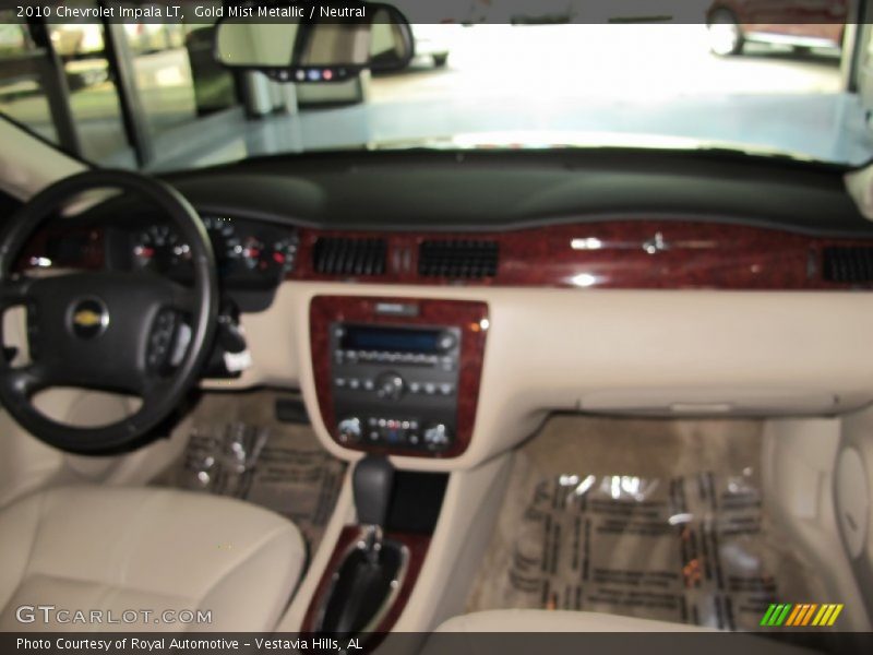 Gold Mist Metallic / Neutral 2010 Chevrolet Impala LT