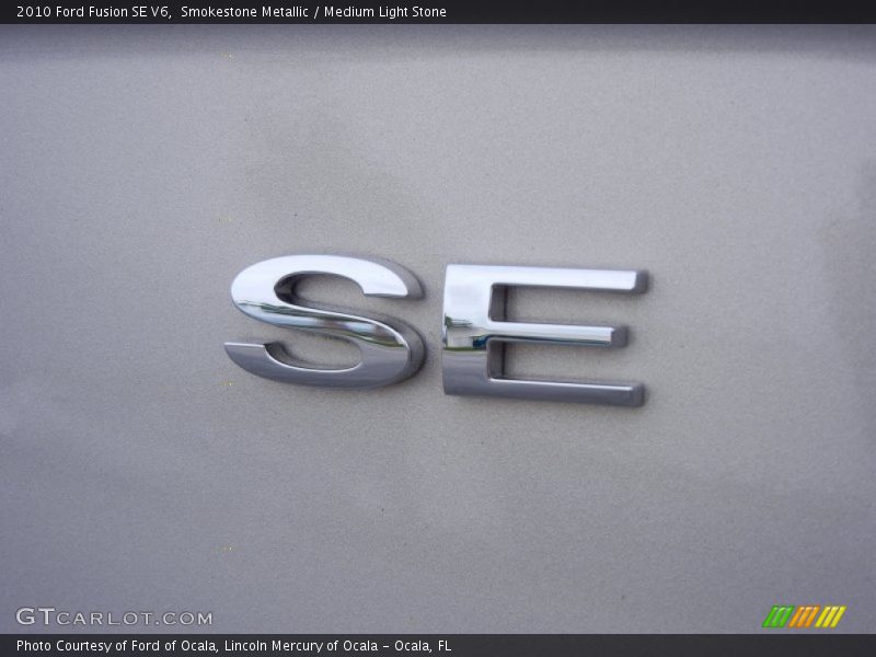 Smokestone Metallic / Medium Light Stone 2010 Ford Fusion SE V6