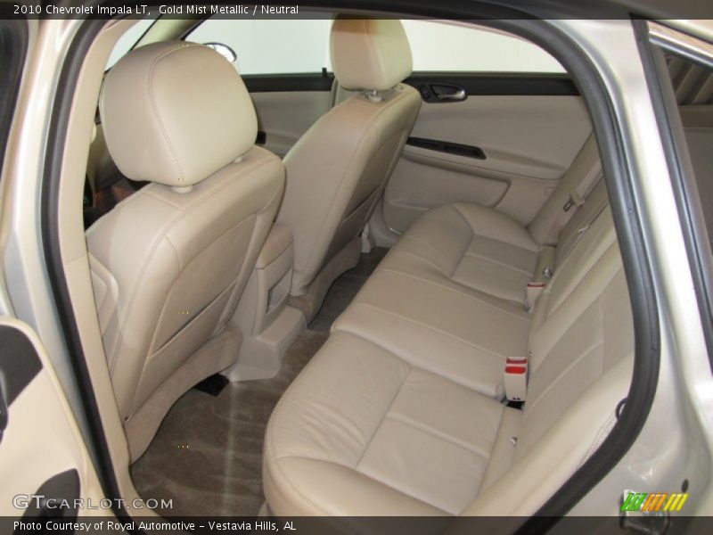 Gold Mist Metallic / Neutral 2010 Chevrolet Impala LT