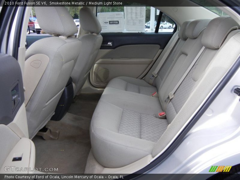 Smokestone Metallic / Medium Light Stone 2010 Ford Fusion SE V6
