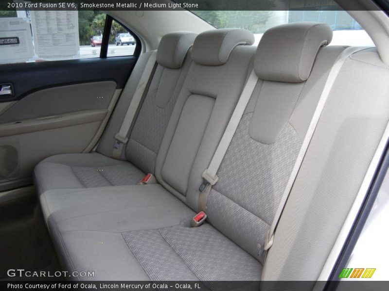 Smokestone Metallic / Medium Light Stone 2010 Ford Fusion SE V6