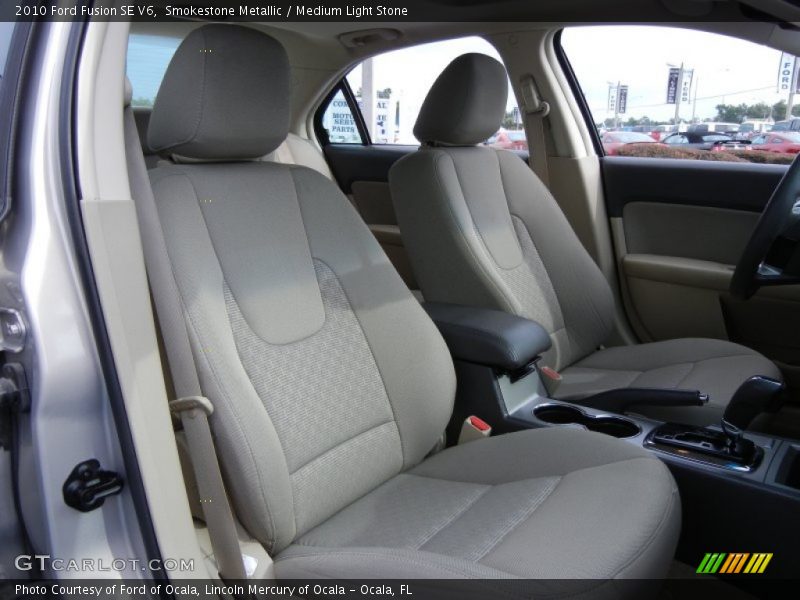 Smokestone Metallic / Medium Light Stone 2010 Ford Fusion SE V6
