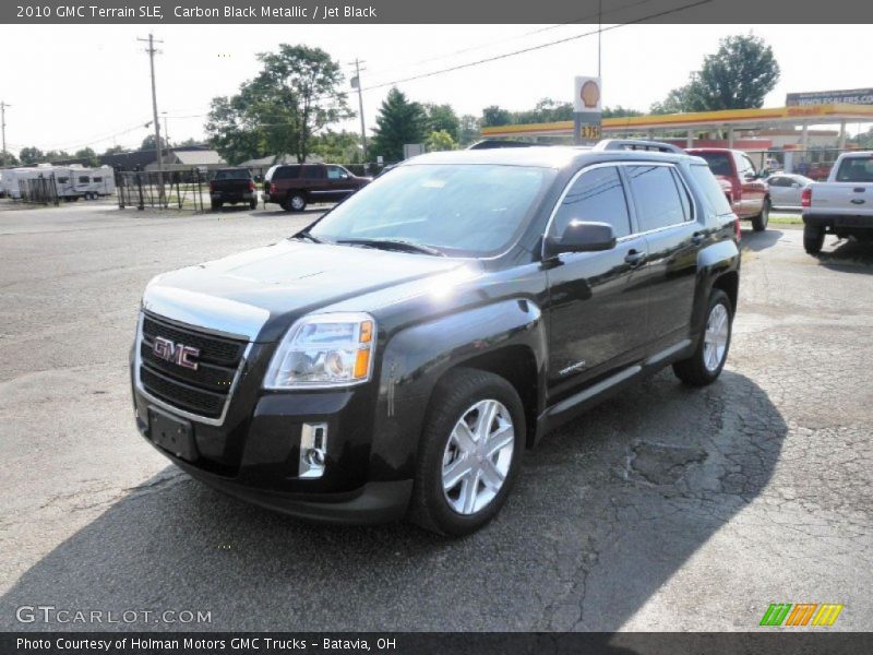 Carbon Black Metallic / Jet Black 2010 GMC Terrain SLE