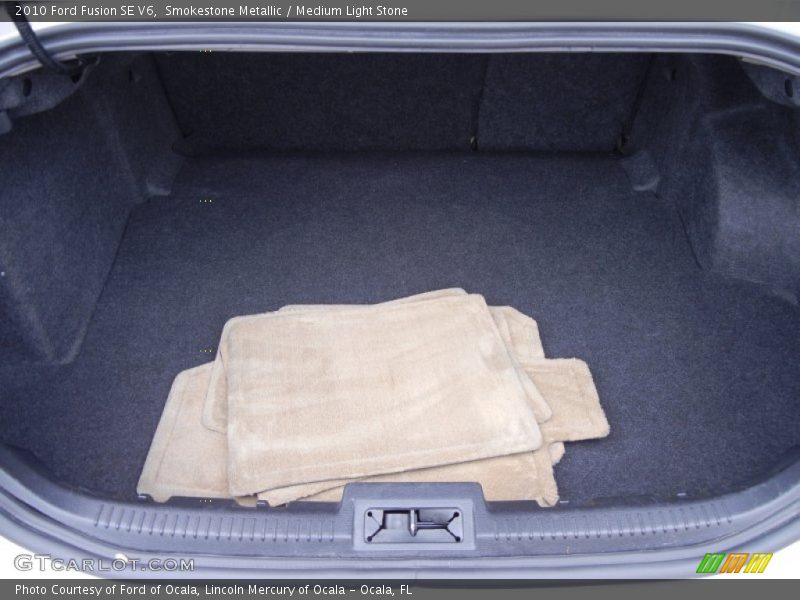 Smokestone Metallic / Medium Light Stone 2010 Ford Fusion SE V6