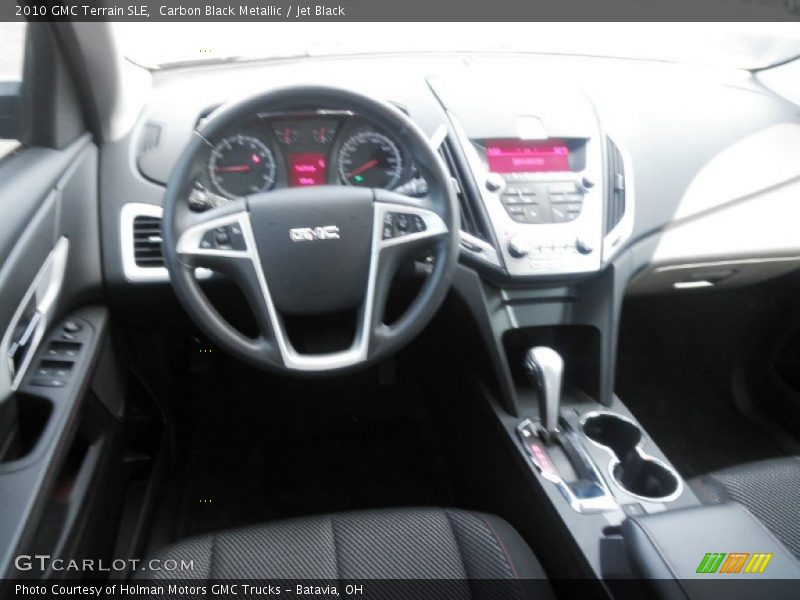 Carbon Black Metallic / Jet Black 2010 GMC Terrain SLE