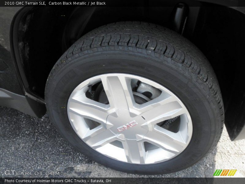 Carbon Black Metallic / Jet Black 2010 GMC Terrain SLE